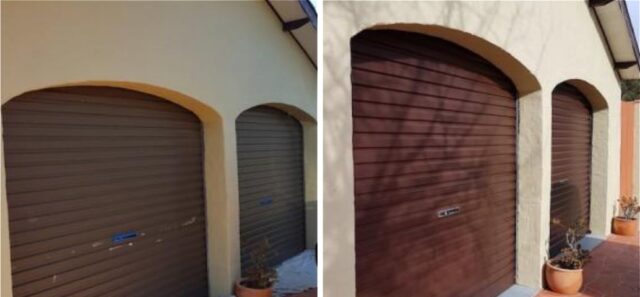 Garage Painting Castle Hill - Before and After