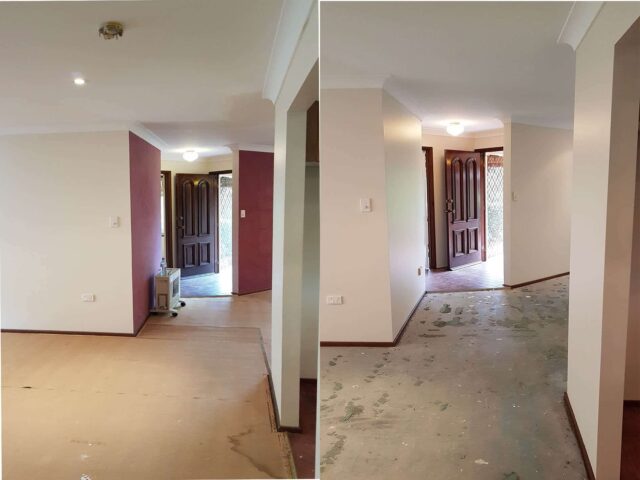 Interior Painting Gosford Before and After