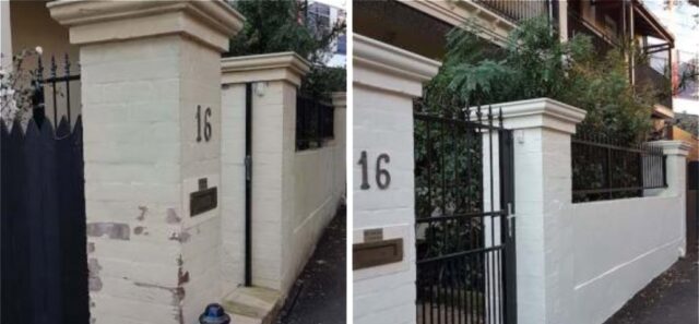 House Exterior Painting Surry Hills - Before and After